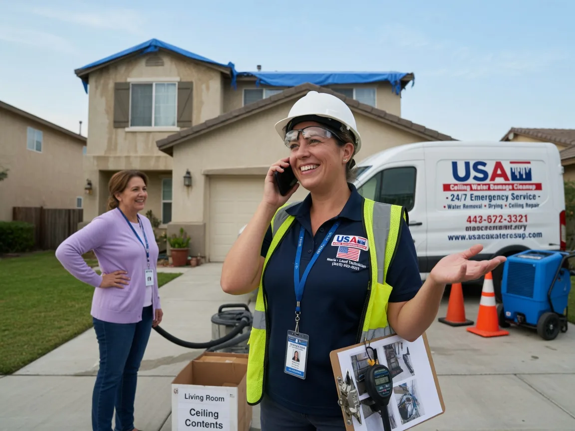 Ceiling Water Damage Restoration Orient, IL FAQs